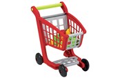 Roolileikit - Ecoiffier 100% Chef shopping cart with groceries - 1225