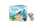 Vauva- ja taaperolelut - Small Foot - Wooden Picture Book Forest with 2 Pla - 11234