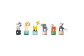 Puulelut - Small Foot - Wooden Print Figure Wild Animals Set - 7924