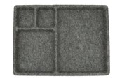 Lelut - Kikkerland Felt Catch-All Tray 28.6 x 20 x 2 cm - OR112