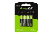 Akut ja Paristot - Green Cell HR6 battery - 4 x AA type - NiMH - GR01