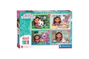 Palapelit - Gabby's Dollhouse 4-in-1 Palapeli Lattia - 21524