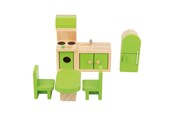 Nuket & tarvikkeet - Small Foot - Wooden Dollhouse Furniture Kitchen 5dlg. - 10873