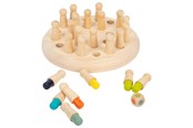 Lautapelit - Small Foot - Wooden Color Memo Game - 11962