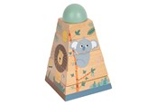 Vauva- ja taaperolelut - Small Foot - Stacking tower Safari 6 pcs. - 12320
