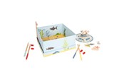 Lelut - Small Foot - Wooden Fishing Game - 4 Players - 12285