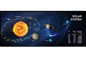 Lisävarusteet hiirelle ja näppäimistölle - Gembird Gaming mouse pad - extra large - Cosmos - MP-SOLARSYSTEM-XL-01