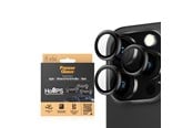 Puhelintarvikkeet - Näytönsuojat - PanzerGlass Hoops™ Camera Lens Protector iPhone 15 Pro | 15 Pro Max | Black Metal - PANZER1139