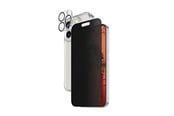 Puhelintarvikkeet - Näytönsuojat - PanzerGlass Privacy 3-in-1 Pack iPhone 15 Pro - PANZERB1173+P2810