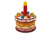 Luovat leikit - Small Foot - Wooden Music Box Birthday Cake - 2483