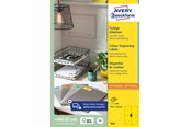 Paperit, valokuvapaperit ja tarrat - Avery Universal labels yellow - 3459