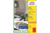 Paperit, valokuvapaperit ja tarrat - Avery Universal labels red - 3456