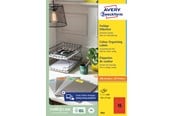 Paperit, valokuvapaperit ja tarrat - Avery Universal labels red - 3452