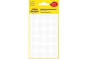 Paperit, valokuvapaperit ja tarrat - Avery Colour coding dots permanent white - 3170