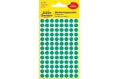 Paperit, valokuvapaperit ja tarrat - Avery Colour coding dots permanent green - 3012