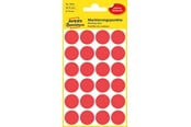 Paperit, valokuvapaperit ja tarrat - Avery Colour coding dots permanent red - 3004