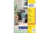 Paperit, valokuvapaperit ja tarrat - Avery Oval label permanent 63.5x42.3mm all printers - 6242-10
