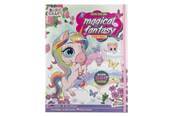 Luovat leikit - Grafix Sticker Book Magical Fantasy with 200 Stickers - 100074