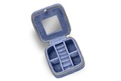 Muut henkilökohtaiset hygieniatuotteet - Gillian Jones Jewelry box - Blue velour - 11067-13