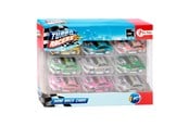 Leluautot - Toi-Toys Turbo Racers Mini Rally Pull Back Cars 9pcs. - 27532A