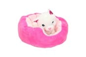 Pehmolelu - Toi-Toys Koira/Kissa -pehmolelu pedissä - Lajitelma - 75159Z-kat