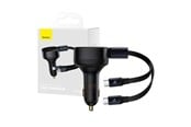 Puhelin - Adapterit & Laturit - Baseus Car Charger  Enjoyment with cable USB-C 33W (Black) - C00035500111-00