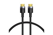 Näyttökaapeli - Baseus Cafule 4KHDMI Male To 4KHDMI Male Adapter Cable 1m Black - CADKLF-E01