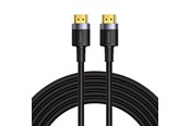 Näyttökaapeli - Baseus Cafule 4KHDMI Male To 4KHDMI Male Adapter Cable 5m Black - CADKLF-H01
