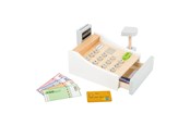 Roolileikit - Small Foot - Wooden Toy Cash Register with Accessories 15dlg. - 11099