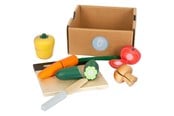 Roolileikit - Small Foot Wooden Cut and Play Food Vegetables Set 1 - 12329