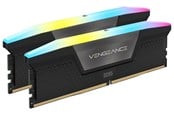 RAM - Corsair Vengeance RGB DDR5-6000 - 32GB - CL36 - Dual Channel (2 pcs) - Intel XMP - Musta RGB - CMH32GX5M2B6000C36