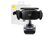 Autotarvikkeet - Baseus Solar electric car mount T-Space (black) - C40351300111-00