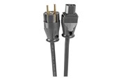 Sisäiset virtakaapelit - Supra LORAD 2.5 SPC CS-EU Silver-plated shielded power cable 1 m - 3004100727
