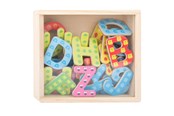 Luovat leikit - Small Foot - Wooden Magnetic Letters Color 37dlg. - 10732