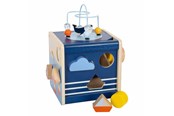 Vauva- ja taaperolelut - Small Foot - Wooden Activity Cube Ocean - 12312