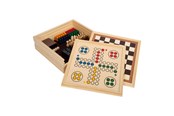 Lautapelit - Small Foot - Wooden Games 7 Classics in Storage Box - 12322