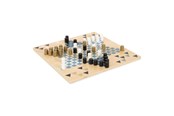 Lautapelit - Small Foot - Barricade and Halma Wooden Board Game - 12223