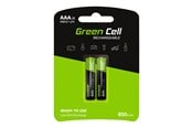 Akut ja Paristot - Green Cell battery - 2 x AAA - NiMH - GR08