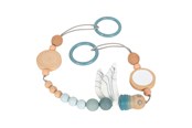 Vauva- ja taaperolelut - Small Foot - Wooden Pram Chain Seacoast - 12394