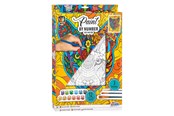 Luovat leikit - Grafix Painting by Numbers Canvas - Tiger - 150072