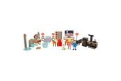 Nuket & tarvikkeet - Small Foot - Wooden Dollhouse Furniture Modern Com - 11742