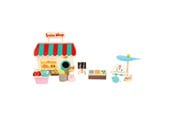 Puulelut - Small Foot - Wooden Take-along Play Shop Poppenhuis 15dlg. - 11393