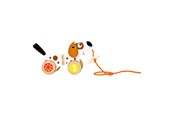 Vauva- ja taaperolelut - Small Foot - Wooden Pull-along Dog - 10043