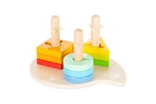 Vauva- ja taaperolelut - Small Foot - Wooden Shapes and Sorting Motor Skill - 11190