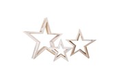 Luovat leikit - Small Foot - Wooden Decorative Stars 3pcs. - 10212