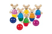 Ulkoleikit - Goki Wooden Skittles Game 9pcs. - 56943