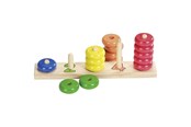 Vauva- ja taaperolelut - Goki Wooden Stacking Puzzle color - 58941
