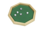 Lautapelit - Goki Dice Board + Dice - 56954
