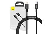 USB kaapelit - Baseus Superior Series Cable USB-C to iP 20W PD 1m (black) - CATLYS-A01