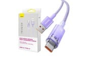 USB kaapelit - Baseus Quick Charge USB-C  Flash QC 3.0 Huawei SCP Samsung AFC 5A 1m (green) - CATS010405